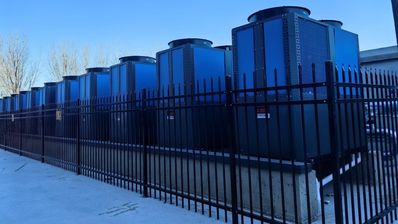 河北石家莊藁城區(qū)南朋小區(qū)清潔采暖項目