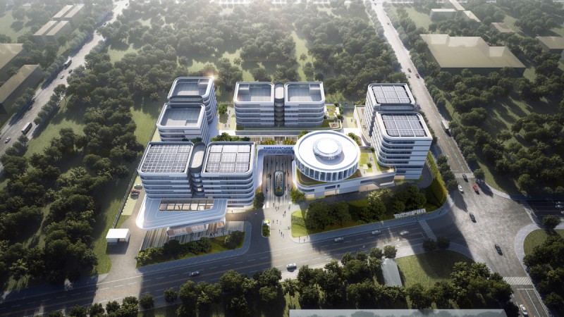 山東青島綜合立體交通產業示范園綜合能源項目樣板案例