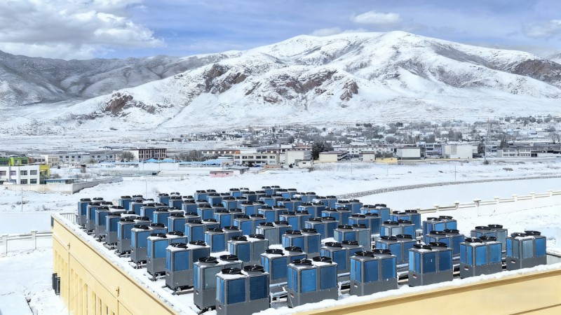 西藏拉薩墨竹工卡縣巨龍銅業產業園區清潔采暖+熱水項目