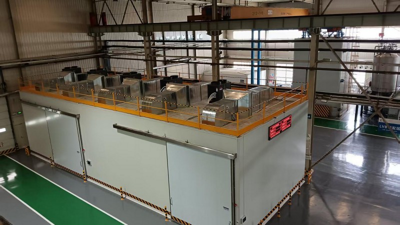 河南平頂山高壓元器件烘干工業節能改造項目