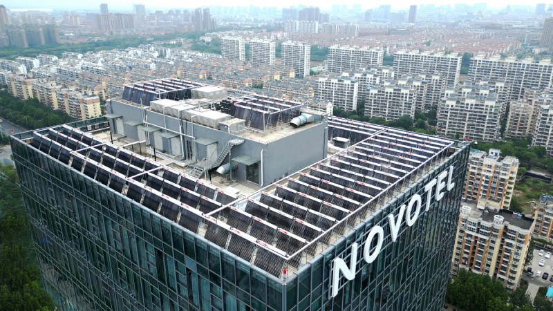 江蘇連云港諾富特酒店多能耦合清潔冷暖 + 熱水項目