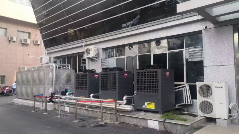 中國空空導彈研究院東區游泳館池水加溫淋浴加熱系統清潔熱水項目