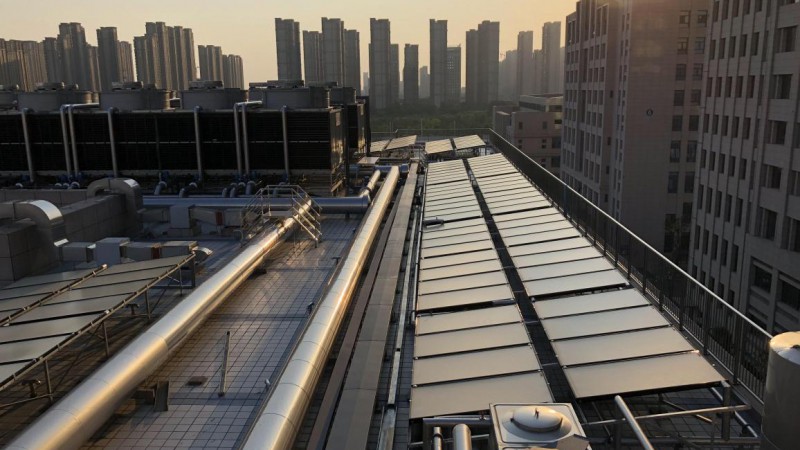 江蘇泰州人民醫院新區醫院清潔熱水項目